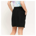 Sukňa Urban Classics Ladies Viscose Twill Skirt Black