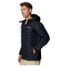 Čierna pánska športová prešívaná bunda Columbia Powder Lite II Hooded Jacket 2086944010