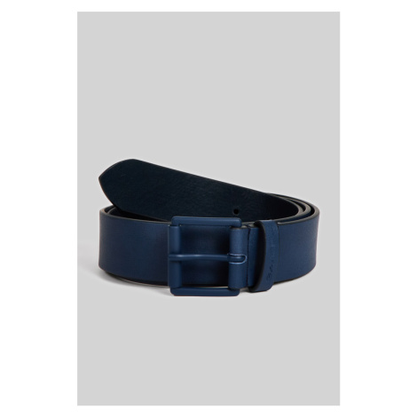 OPASOK GANT TONAL BUCKLE LEATHER BELT DUSTY BLUE SEA