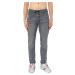 Diesel Rifle - KROOLEY-Y-NE L.32 Sweat jeans sivé