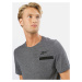 Reebok Sport Funkčné tričko  sivá melírovaná / čierna