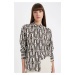 DEFACTO Regular Fit Patterned Long Sleeve Shirt