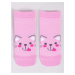 Yoclub Dievčenské členkové tenké bavlnené ponožky Vzory Farby 6-Pack SKS-0072G-AA00-004 Multicol