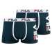Fila BOXER 2-PACK M Pánske boxerky, tmavo modrá, veľkosť