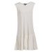 DreiMaster Vintage Letné šaty  biela ako vlna