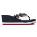 Tommy Hilfiger Žabky Hilfiger Hi Wedge Beach Sandal FW0FW08012 Tmavomodrá