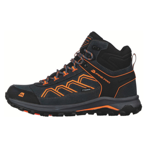 Alpine Pro Wuteve Unisex outdoorová obuv UBTB368 tmavo šedá