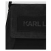 Kabelka Karl Lagerfeld Icon K Shoulderbag Suede Čierna