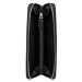 Calvin Klein SCULPTED MONO ZIP AROUND MONO Dámska peňaženka, čierna, veľkosť
