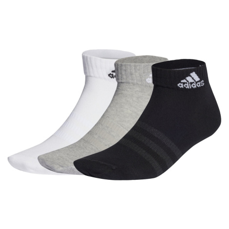 ADIDAS PERFORMANCE Športové ponožky  sivá / biela