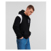 Mikina Karl Lagerfeld Varsity Hoodie Black