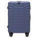 TMAVOMODRÁ 4DIELNA SADA KUFROV PEAFOWL PEA01, SET OF 4 SUITCASES (L, M, S, XXS) WINGS, BLUE