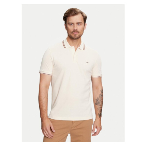 Selected Homme Polokošeľa 16087840 Béžová Regular Fit