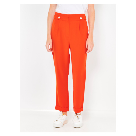 Orange trousers CAMAIEU - Women