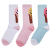 Fancy Ice Cream Socks 3-Pack White/Multicolored