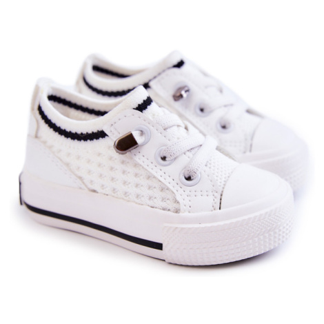 Kids slip-on sneakers Big Star - white