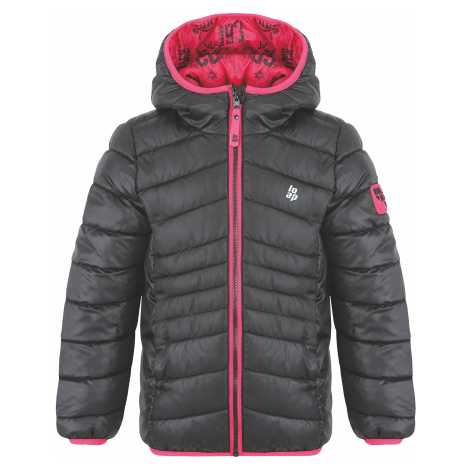 Children's winter jacket LOAP INTERMO Black