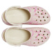 Crocs CLASSIC PLATFORM SNAKEPRINT CLOG W Dámska nazúvacia obuv, béžová, veľkosť 41/42