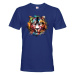 Pánské tričko s potlačou Dúhového tigra