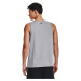 Under Armour Sportstyle Logo Tank Steel Light Heather