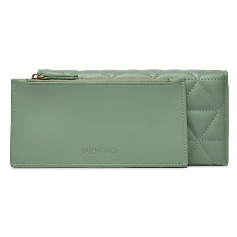 Valentino Veľká dámska peňaženka Carnaby VPS7LO216 Zelená