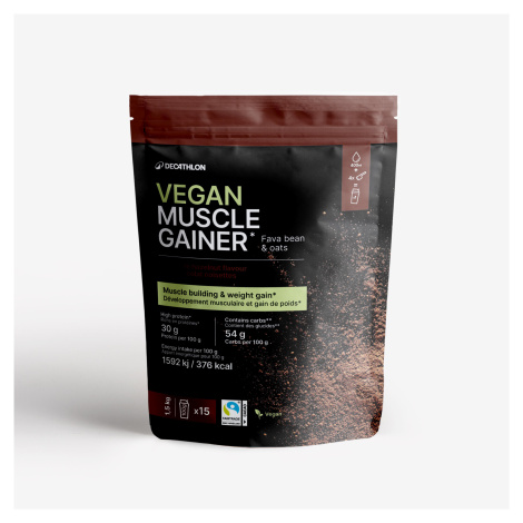 Proteínový prášok Vegan Muscle Gainer čokoláda-oriešky 1,5 kg