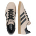 ADIDAS ORIGINALS Nízke tenisky 'Gazelle'  svetlohnedá / zlatá / čierna