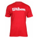 Script Cotton Tee pánské triko barva: červená;velikost oblečení: L