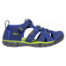 KEEN Seacamp II CNX Children Detské sandále blue depths/chartreuse 10012345KEN01SB