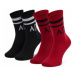 Armani Exchange Súprava 2 párov vysokých ponožiek unisex 953030 CC650 05221 Červená