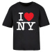 Women's T-shirt I Love NY black