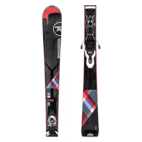 Rossignol UNIQUE 8+XPRESS W 10 Dámske zjazdové lyže, čierna, veľkosť