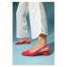 LuviShoes STATE Red Skin Women's Heeled Shoes