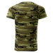 Malfini Camouflage Unisex tričko 144 camouflage green