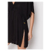Lauren Ralph Lauren Plážové šaty 20151080 Čierna Relaxed Fit