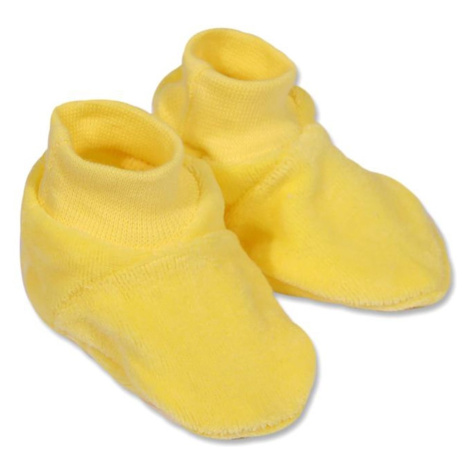 Detské papučky New Baby žlté