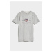 TRIČKO GANT ARCHIVE SHIELD SS T-SHIRT LIGHT GREY MELANGE