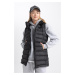 DEFACTO Waterproof Regular Fit Hooded Vest