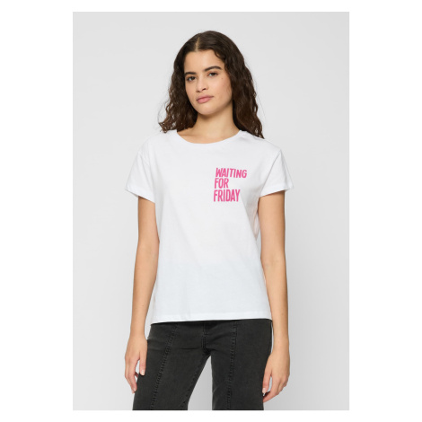 Women's T-shirt Waiting For Friday white mister tee