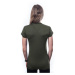 SENSOR MERINO AIR dámske tričko kr.rukáv olive green