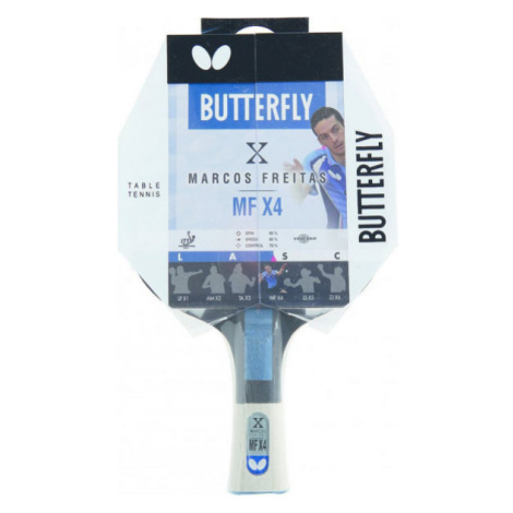 Butterfly MARCOS FREITAS MFX4 Raketa na stolný tenis, hnedá, veľkosť