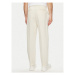 Pepe Jeans Chino nohavice Relaxed Pleated Linen Pants - 2 PM211700 Écru Relaxed Fit