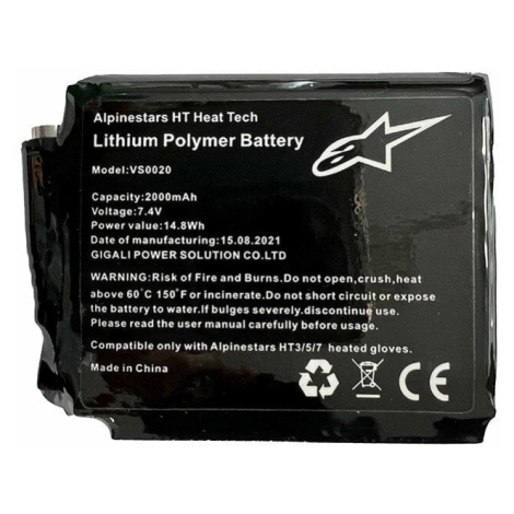Alpinestars Battery For HT Heat Tech Gloves Black Iba jedna