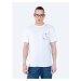 Big Star Man's T-shirt_ss T-shirt 152000 Cream-101