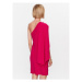 Lauren Ralph Lauren Koktejlové šaty 253903215001 Ružová Skinny Fit