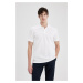 DEFACTO New Regular Fit Short Sleeve Polo Basic T-Shirt