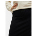 Vero Moda Curve Midi sukňa 10294911 Čierna Regular Fit
