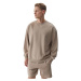 Pánska mikina 4F SWEATSHIRT-4FWSS24TSWSM1027-83S-BEIGE