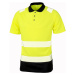 Result Unisex recyklovaná bezpečnostná polokošeľa R501X Fluorescent Yellow