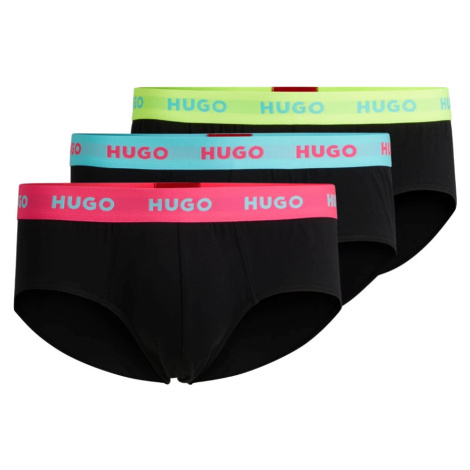 Hugo Boss 3 PACK - pánske slipy HUGO 50469783-730 M